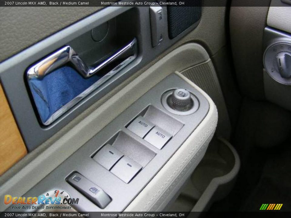 2007 Lincoln MKX AWD Black / Medium Camel Photo #23