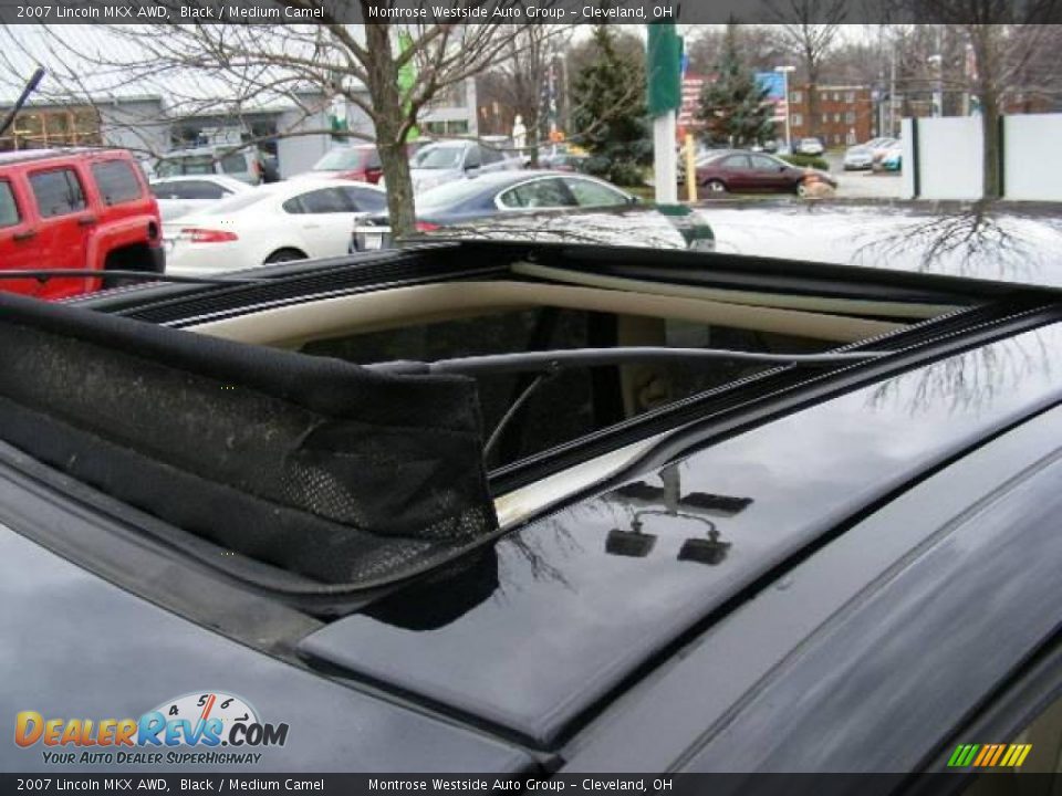 2007 Lincoln MKX AWD Black / Medium Camel Photo #24