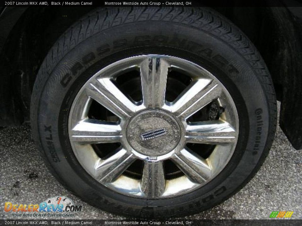 2007 Lincoln MKX AWD Black / Medium Camel Photo #26