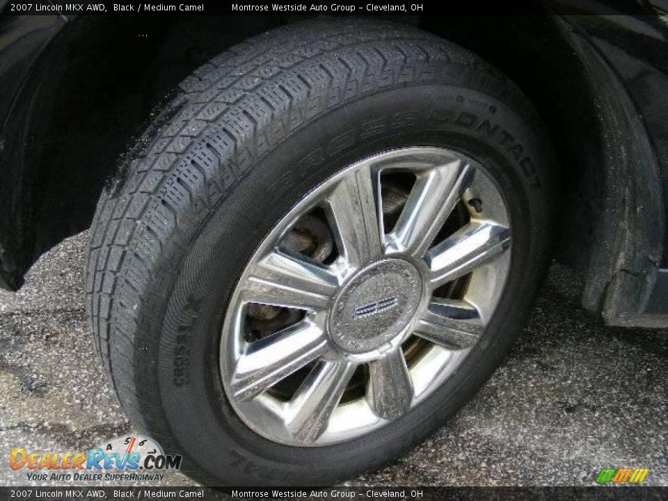 2007 Lincoln MKX AWD Black / Medium Camel Photo #27