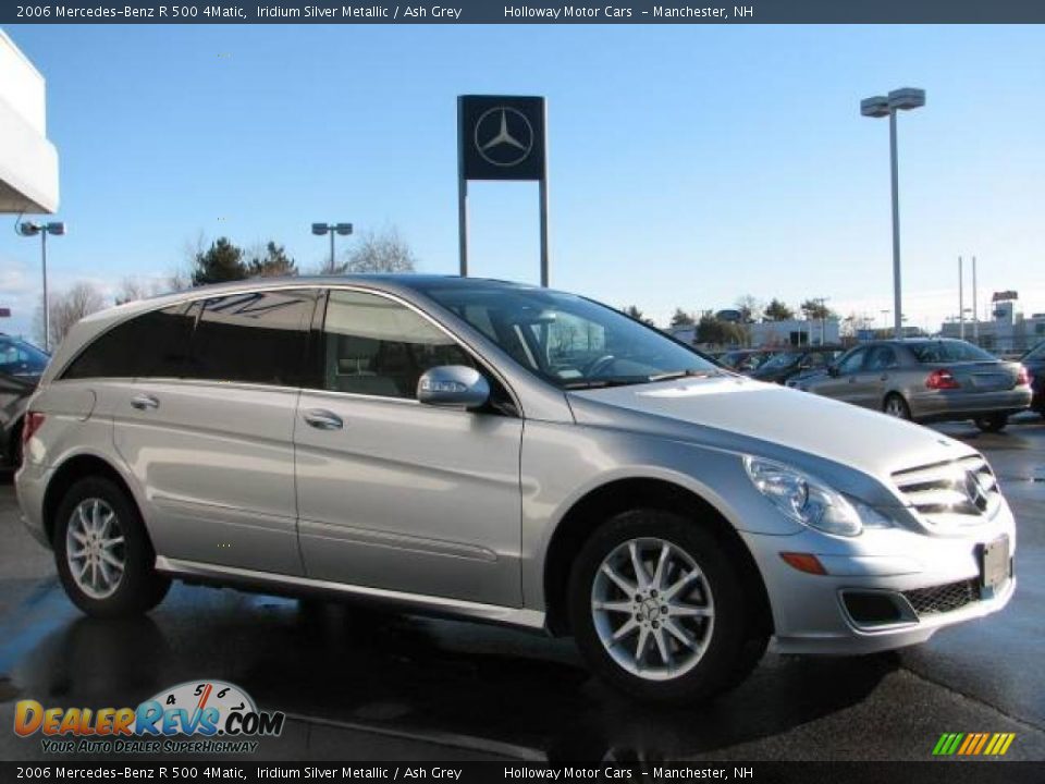 2006 Mercedes-Benz R 500 4Matic Iridium Silver Metallic / Ash Grey Photo #3