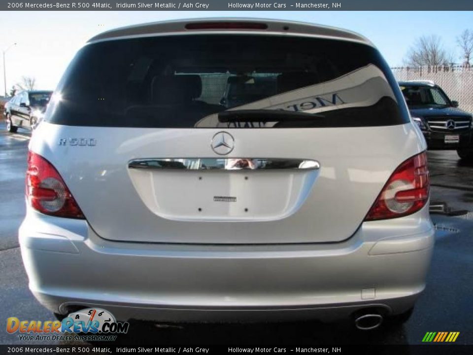 2006 Mercedes-Benz R 500 4Matic Iridium Silver Metallic / Ash Grey Photo #4