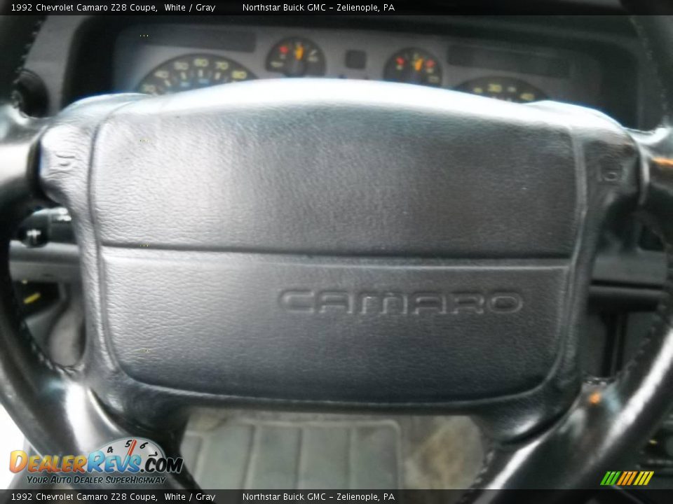 1992 Chevrolet Camaro Z28 Coupe White / Gray Photo #19