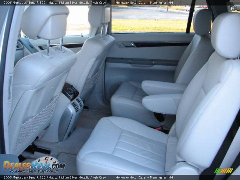 2006 Mercedes-Benz R 500 4Matic Iridium Silver Metallic / Ash Grey Photo #7
