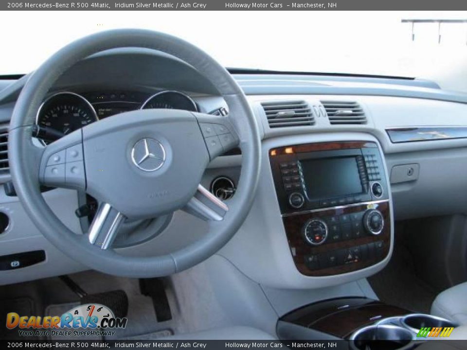 2006 Mercedes-Benz R 500 4Matic Iridium Silver Metallic / Ash Grey Photo #8
