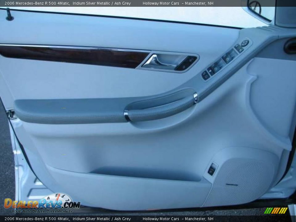 2006 Mercedes-Benz R 500 4Matic Iridium Silver Metallic / Ash Grey Photo #9