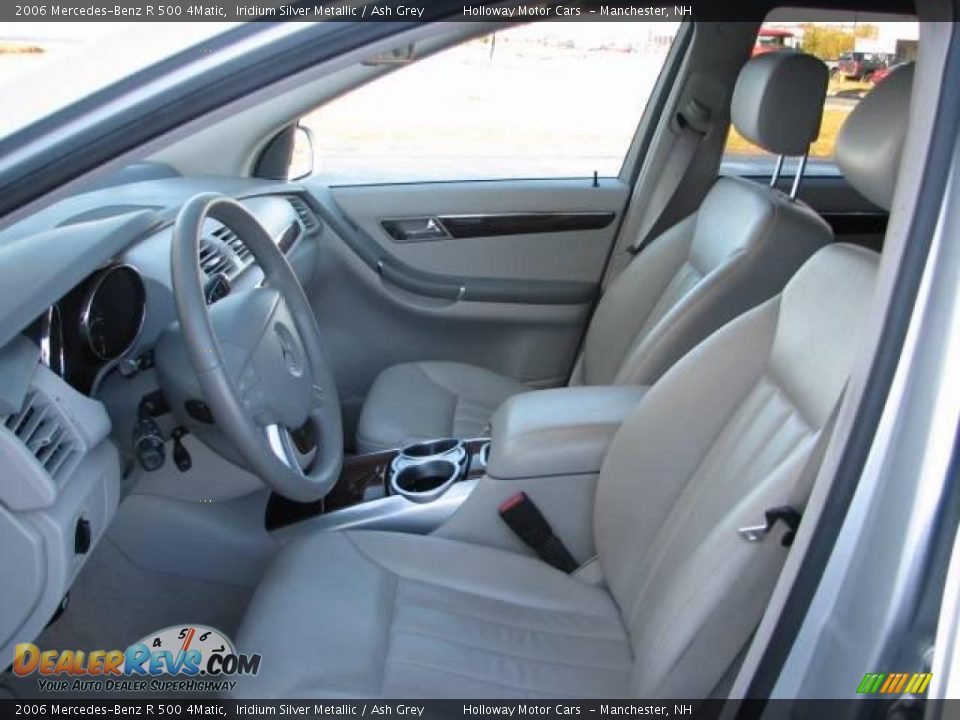2006 Mercedes-Benz R 500 4Matic Iridium Silver Metallic / Ash Grey Photo #10