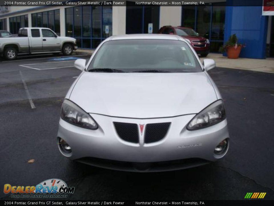 2004 Pontiac Grand Prix GT Sedan Galaxy Silver Metallic / Dark Pewter Photo #8