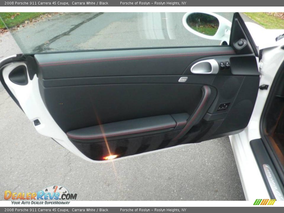 2008 Porsche 911 Carrera 4S Coupe Carrara White / Black Photo #11