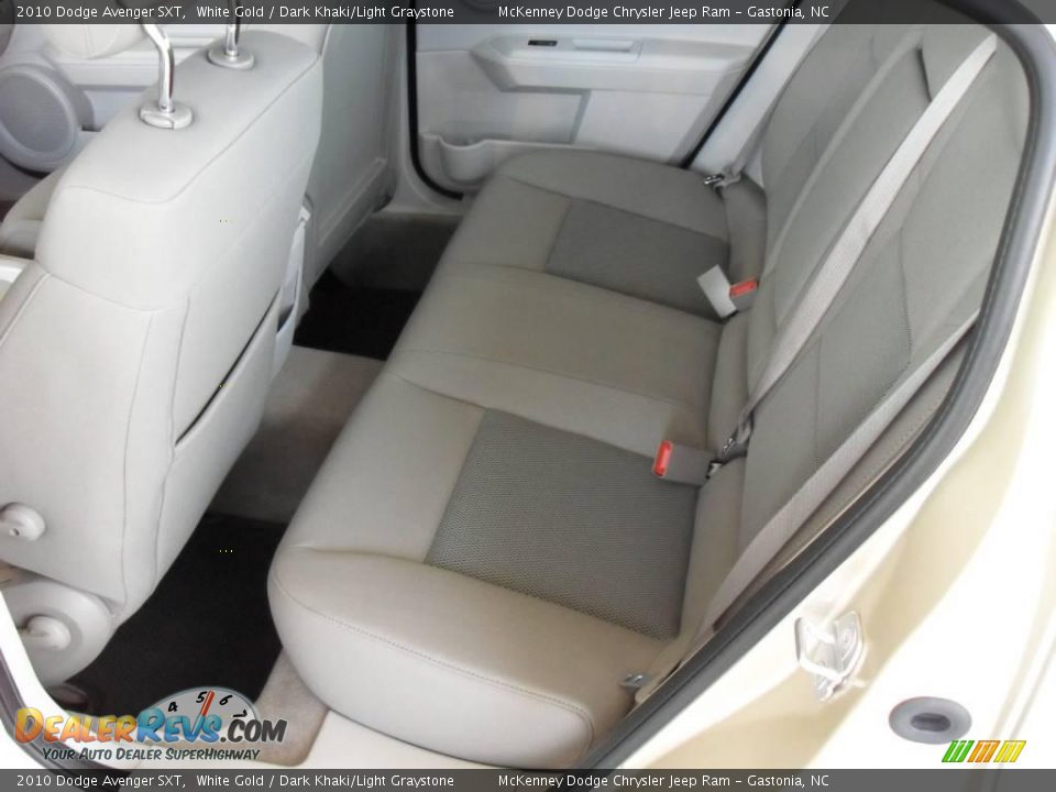 2010 Dodge Avenger SXT White Gold / Dark Khaki/Light Graystone Photo #10