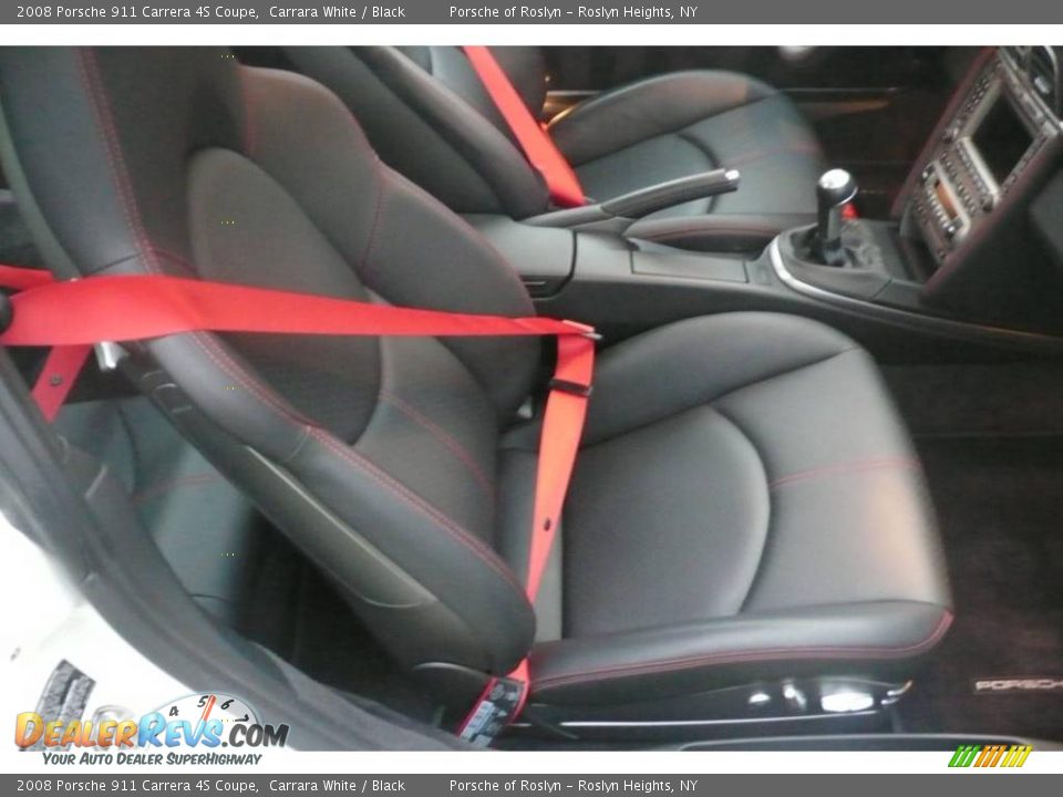 2008 Porsche 911 Carrera 4S Coupe Carrara White / Black Photo #16