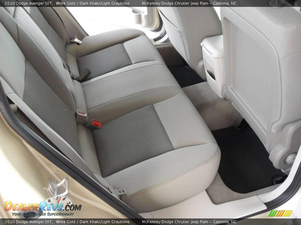 2010 Dodge Avenger SXT White Gold / Dark Khaki/Light Graystone Photo #12