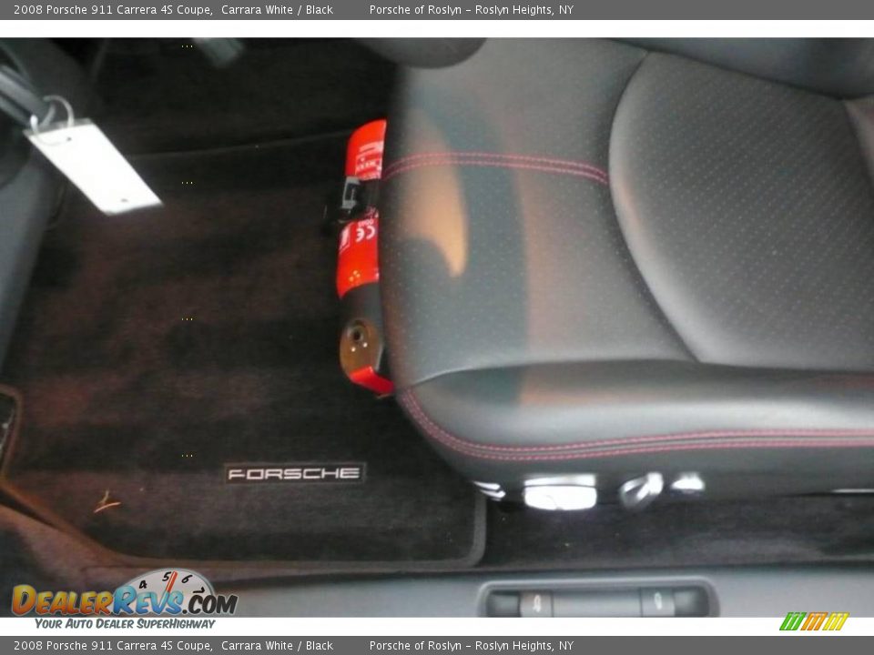 2008 Porsche 911 Carrera 4S Coupe Carrara White / Black Photo #18