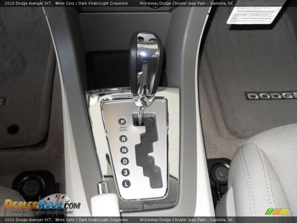 2010 Dodge Avenger SXT White Gold / Dark Khaki/Light Graystone Photo #22