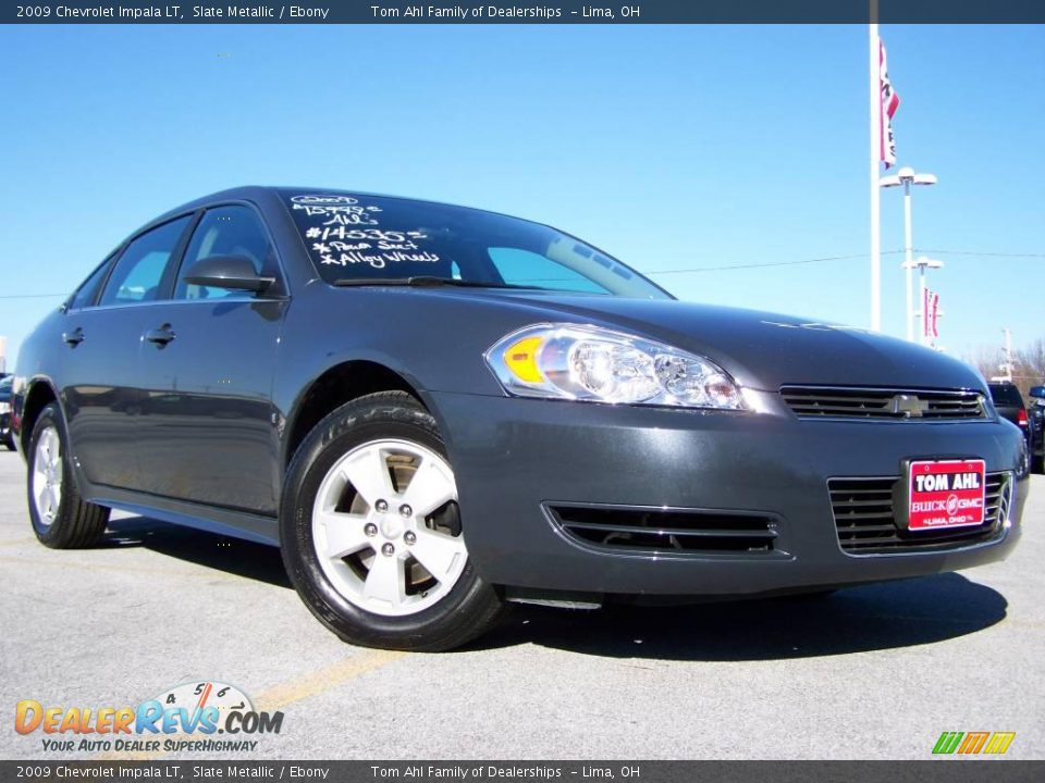 2009 Chevrolet Impala LT Slate Metallic / Ebony Photo #1