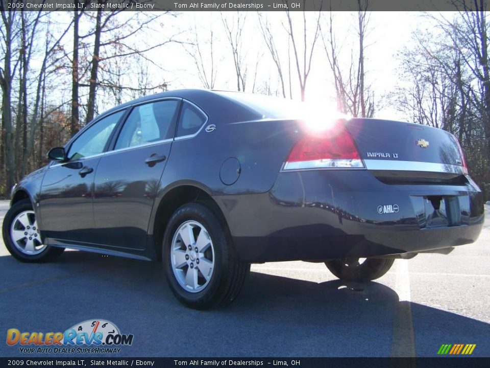 2009 Chevrolet Impala LT Slate Metallic / Ebony Photo #4