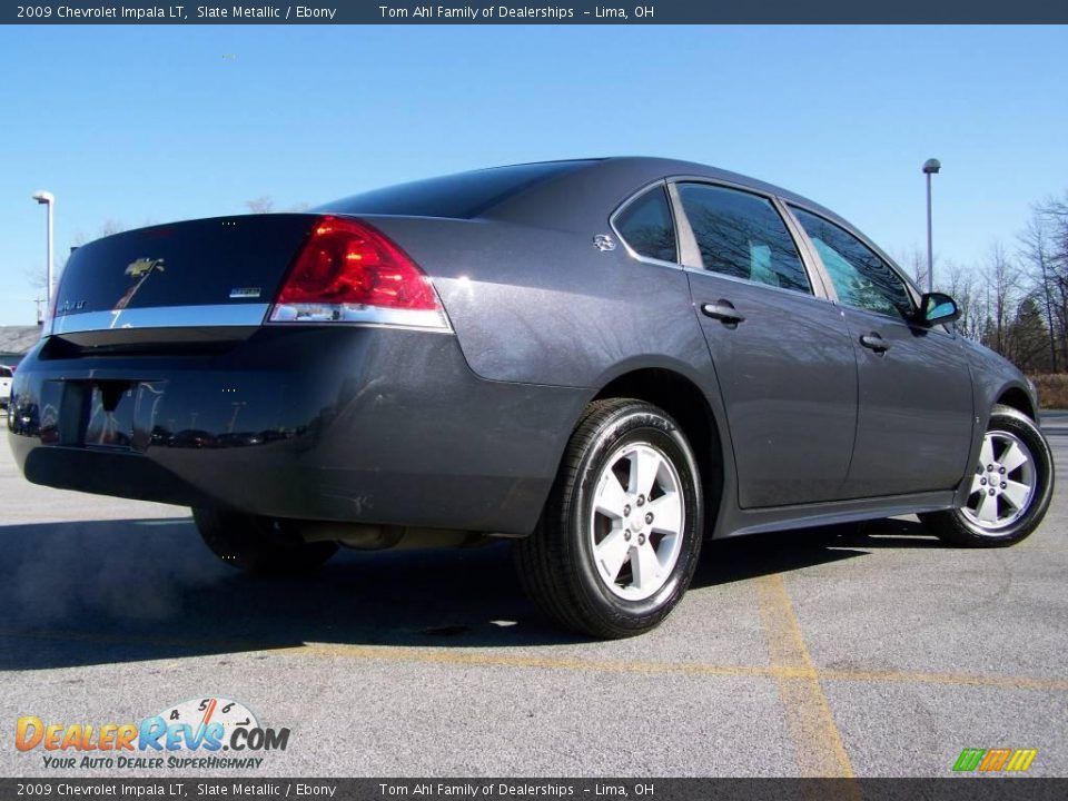 2009 Chevrolet Impala LT Slate Metallic / Ebony Photo #7