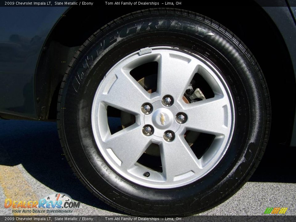 2009 Chevrolet Impala LT Slate Metallic / Ebony Photo #8