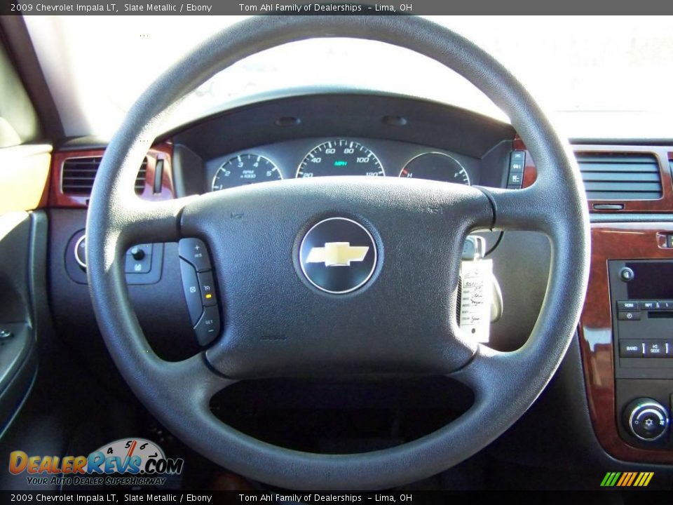 2009 Chevrolet Impala LT Slate Metallic / Ebony Photo #17