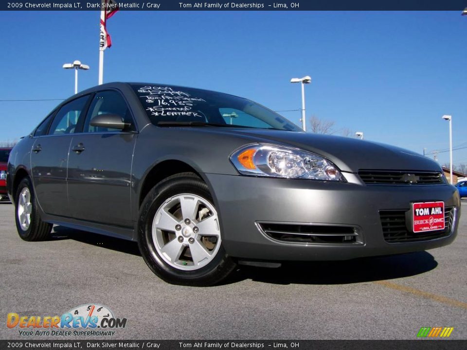 2009 Chevrolet Impala LT Dark Silver Metallic / Gray Photo #1