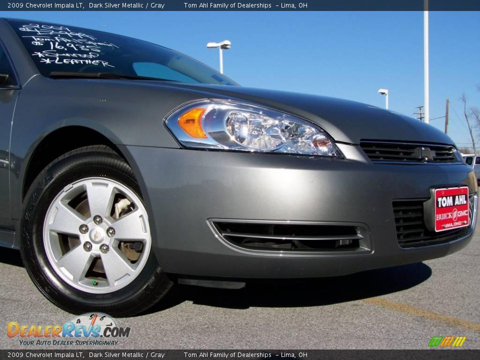 2009 Chevrolet Impala LT Dark Silver Metallic / Gray Photo #2