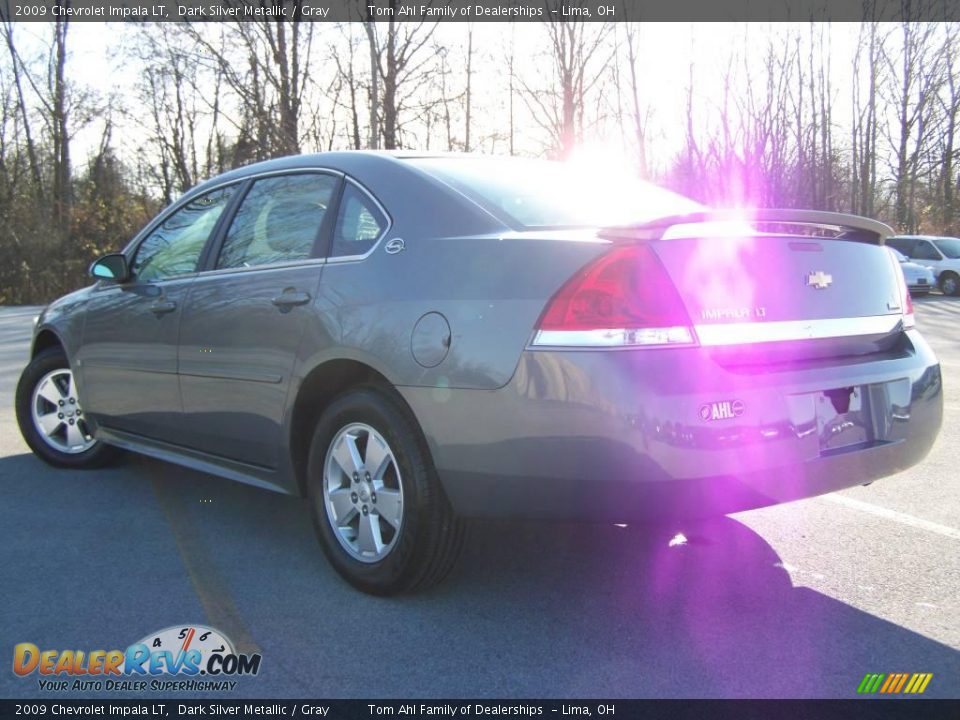 2009 Chevrolet Impala LT Dark Silver Metallic / Gray Photo #4