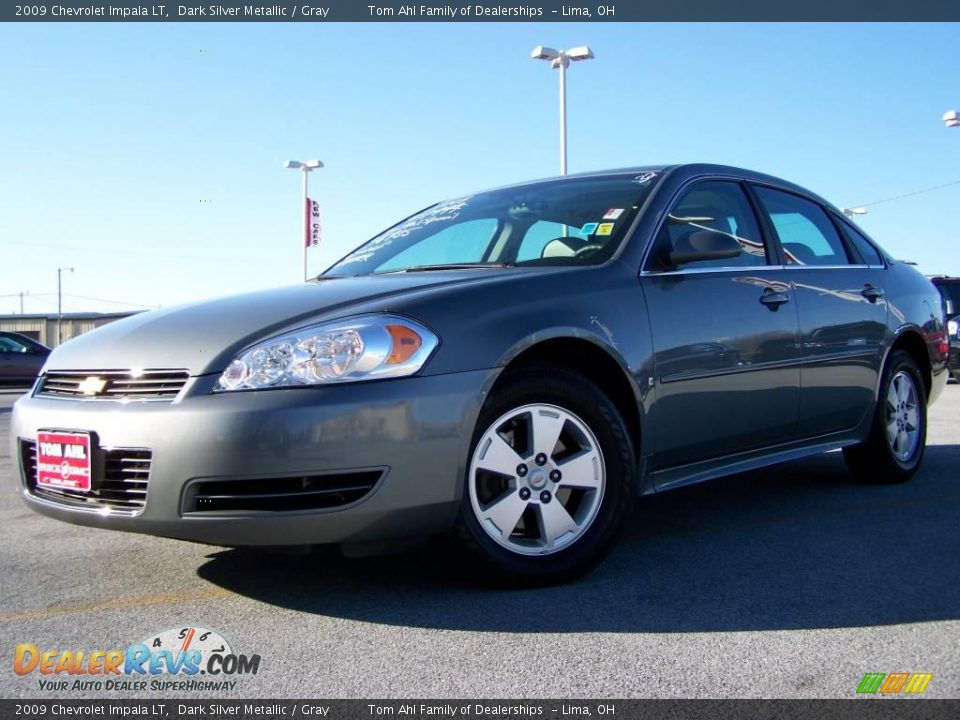 2009 Chevrolet Impala LT Dark Silver Metallic / Gray Photo #5
