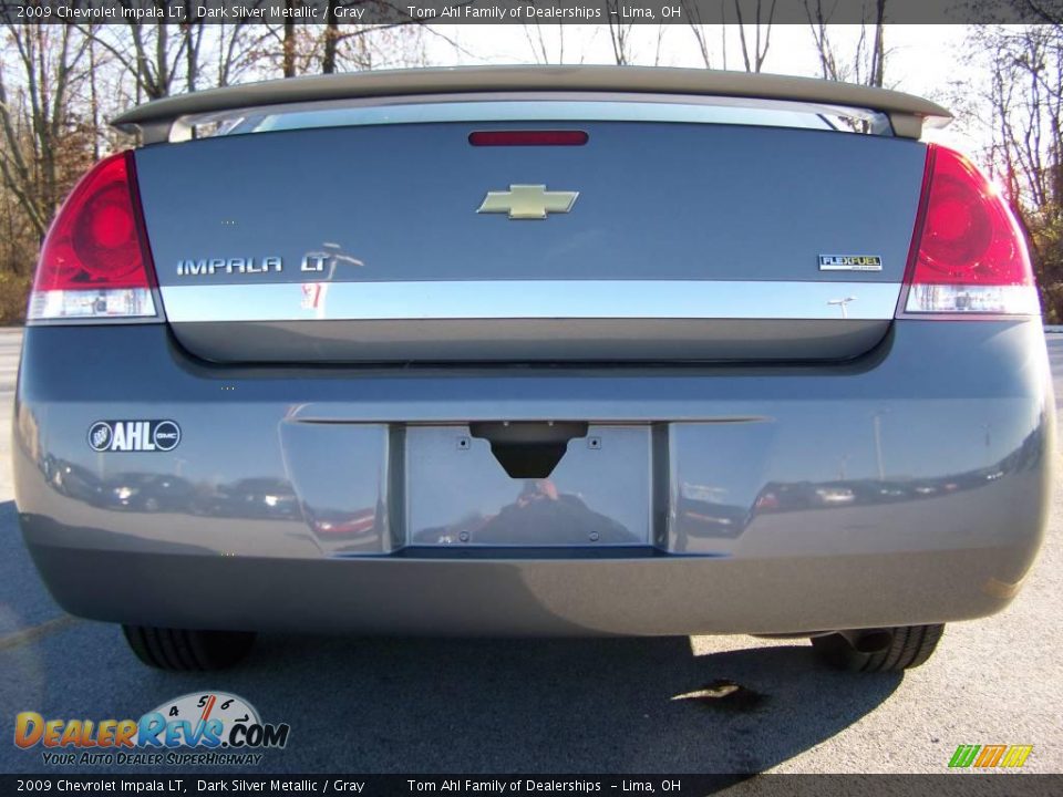 2009 Chevrolet Impala LT Dark Silver Metallic / Gray Photo #6