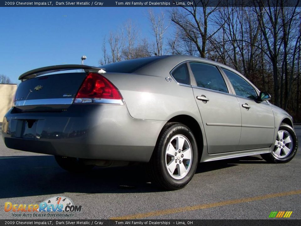 2009 Chevrolet Impala LT Dark Silver Metallic / Gray Photo #7