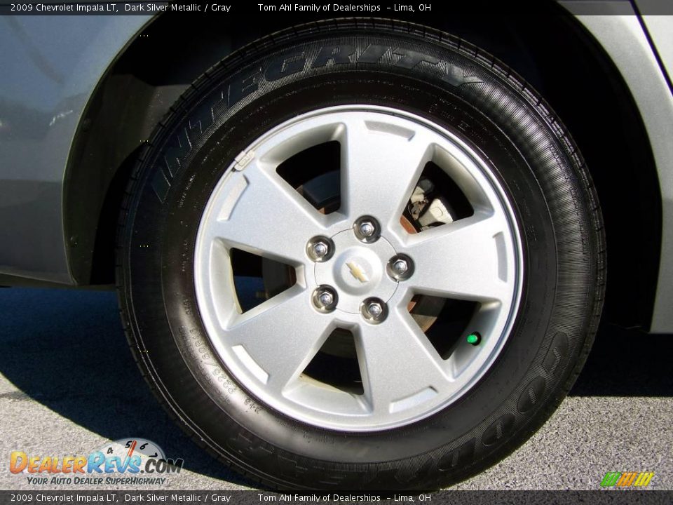 2009 Chevrolet Impala LT Dark Silver Metallic / Gray Photo #8