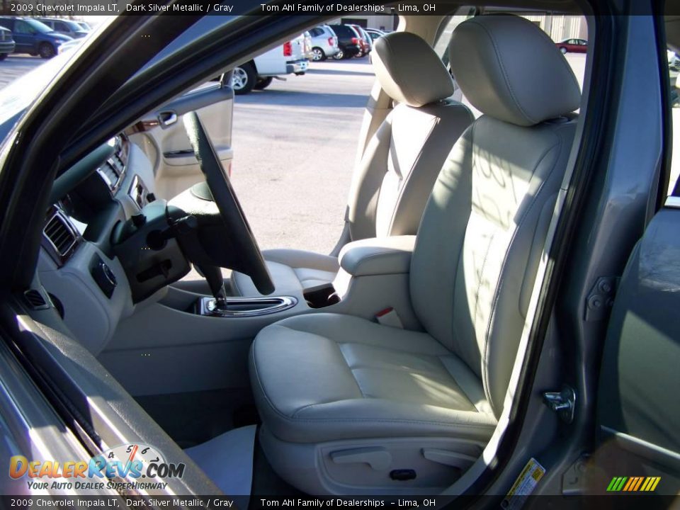 2009 Chevrolet Impala LT Dark Silver Metallic / Gray Photo #9