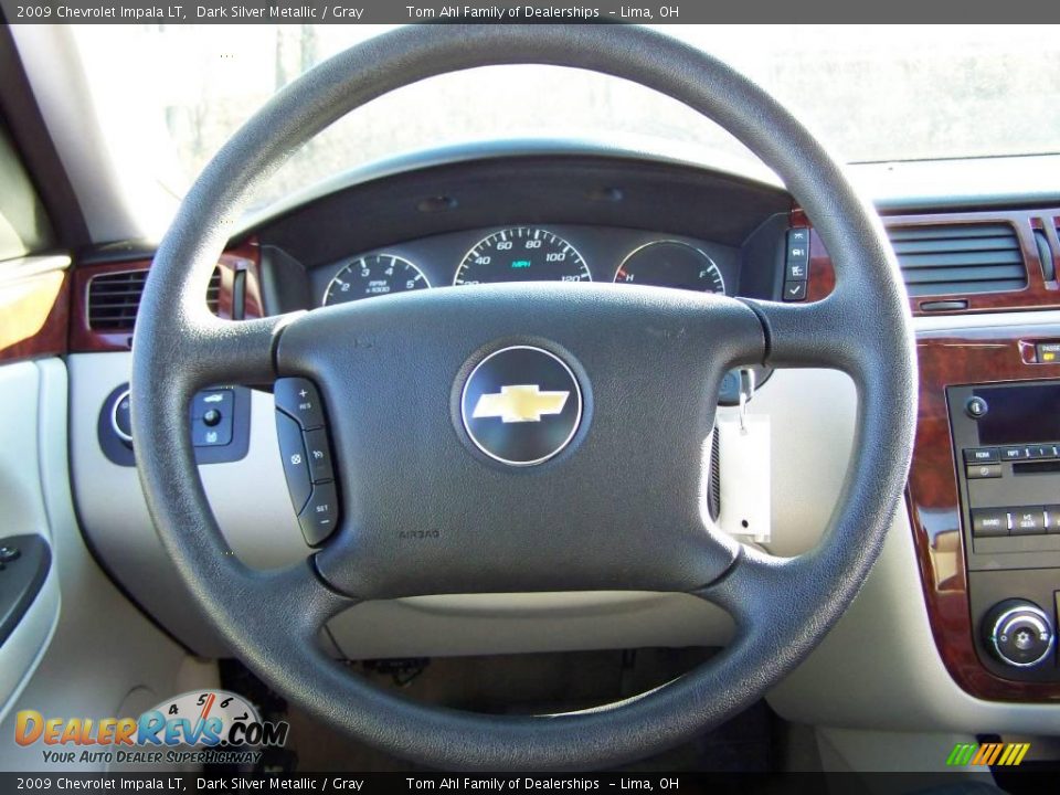 2009 Chevrolet Impala LT Dark Silver Metallic / Gray Photo #18