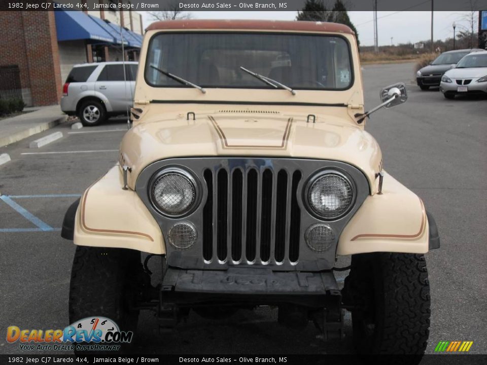 Jamaica Beige 1982 Jeep CJ7 Laredo 4x4 Photo #3