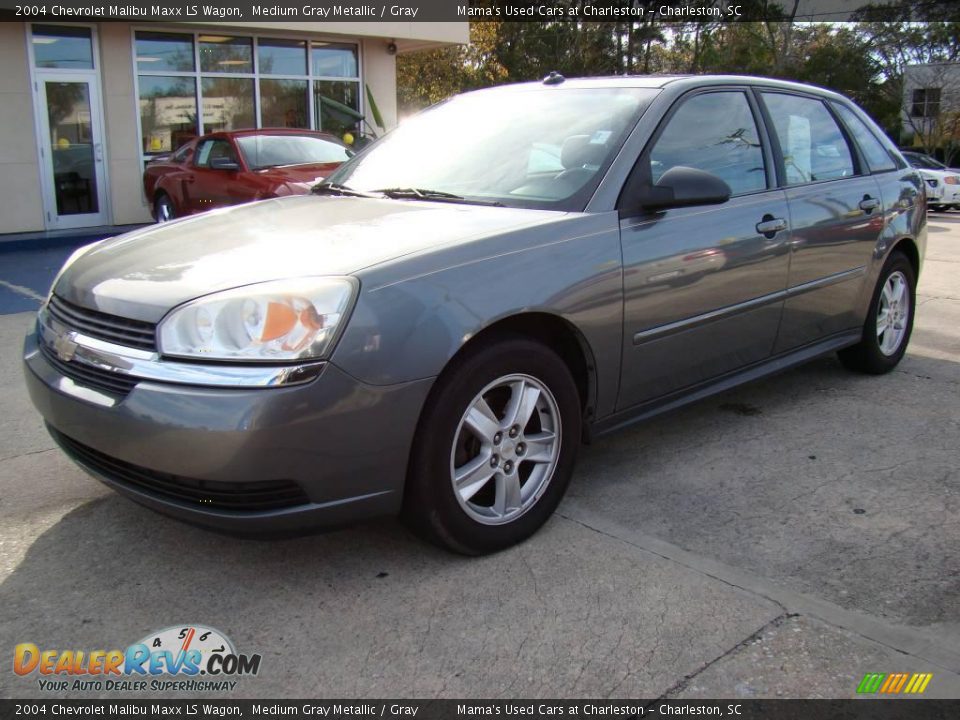 2004 Chevrolet Malibu Maxx LS Wagon Medium Gray Metallic / Gray Photo #2