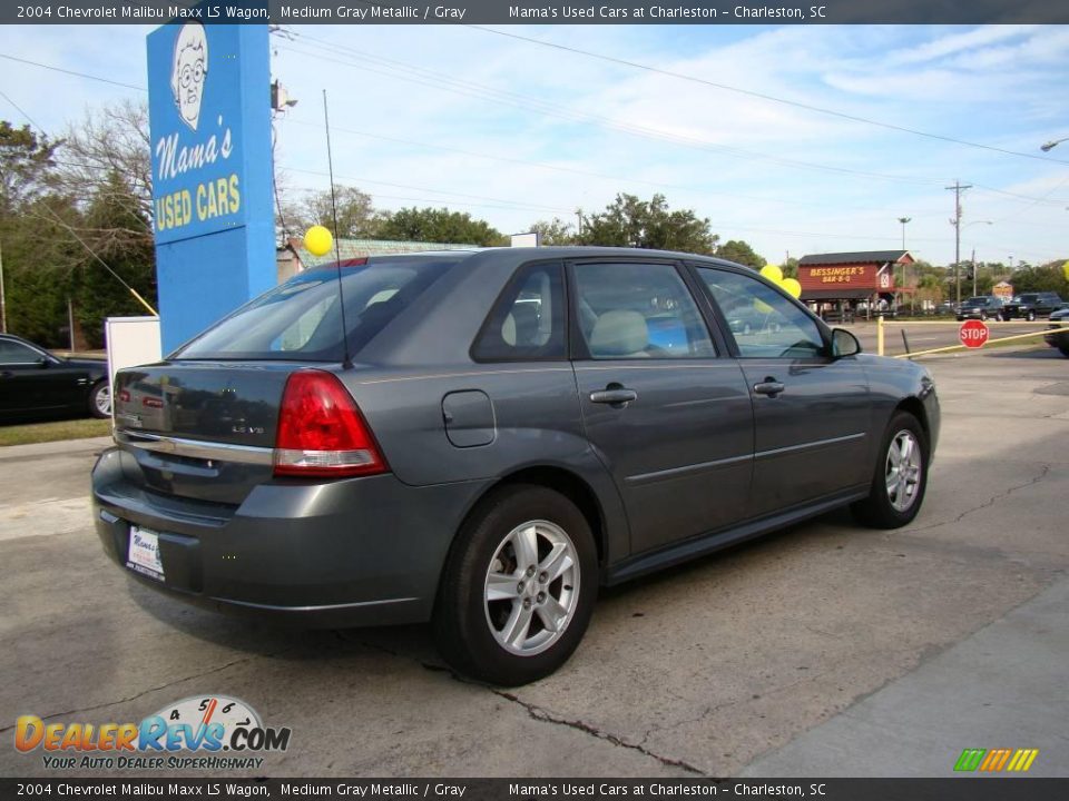 2004 Chevrolet Malibu Maxx LS Wagon Medium Gray Metallic / Gray Photo #6