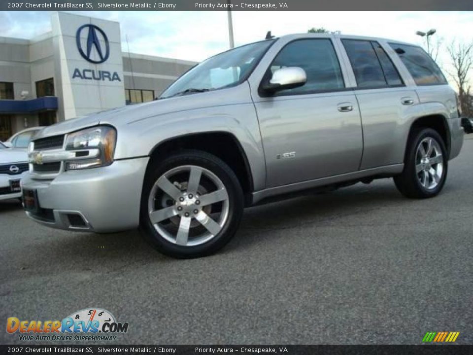 2007 Chevrolet TrailBlazer SS Silverstone Metallic / Ebony Photo #2