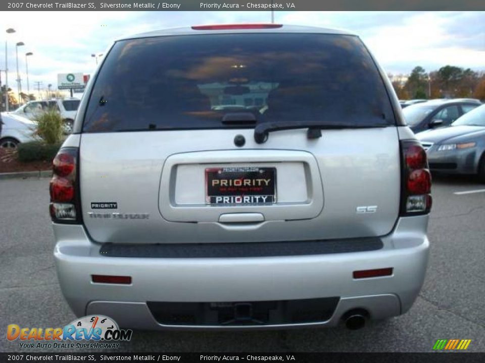 2007 Chevrolet TrailBlazer SS Silverstone Metallic / Ebony Photo #5