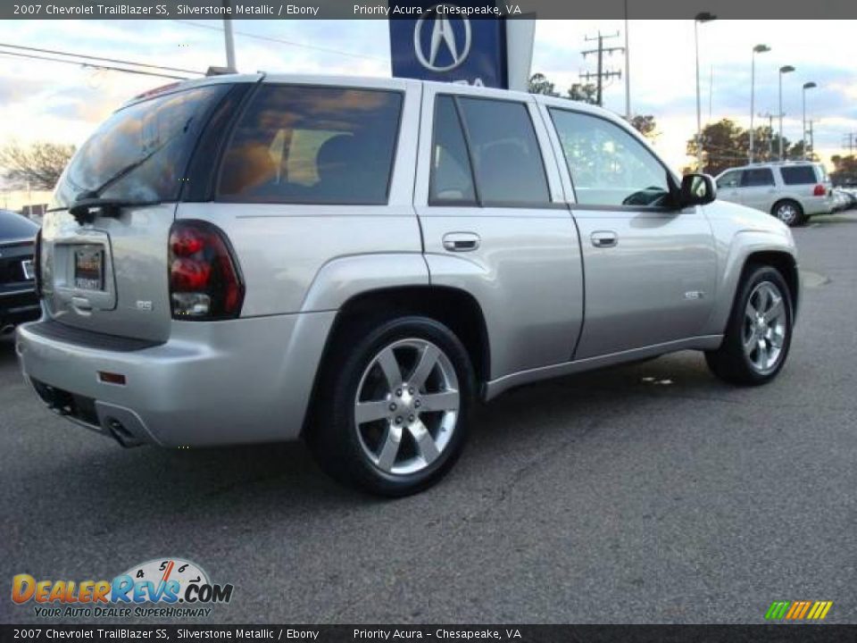 2007 Chevrolet TrailBlazer SS Silverstone Metallic / Ebony Photo #6