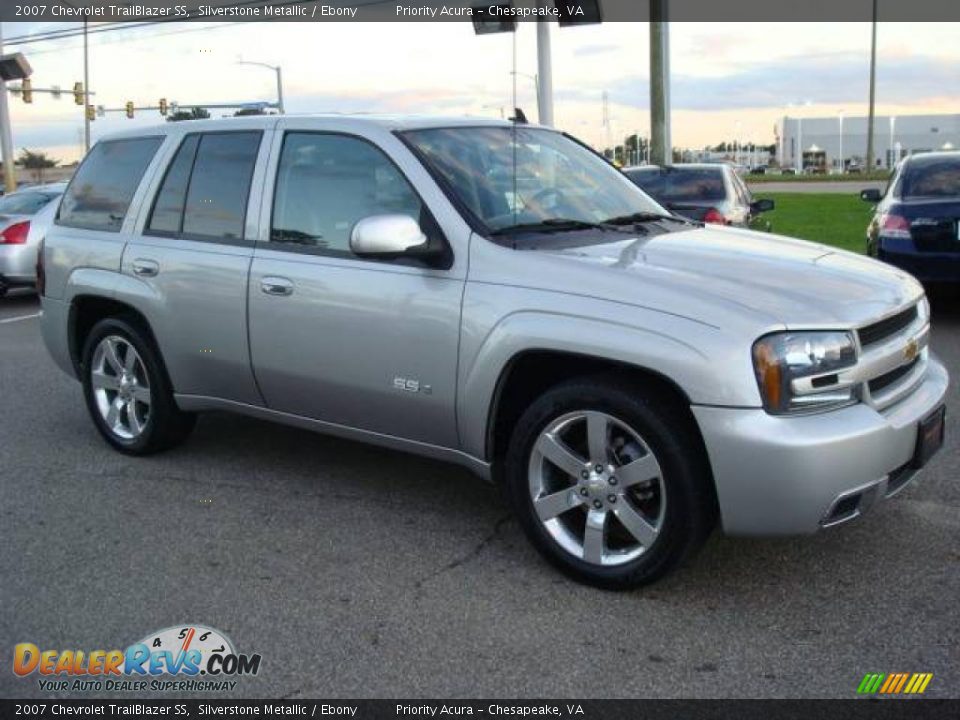 2007 Chevrolet TrailBlazer SS Silverstone Metallic / Ebony Photo #7