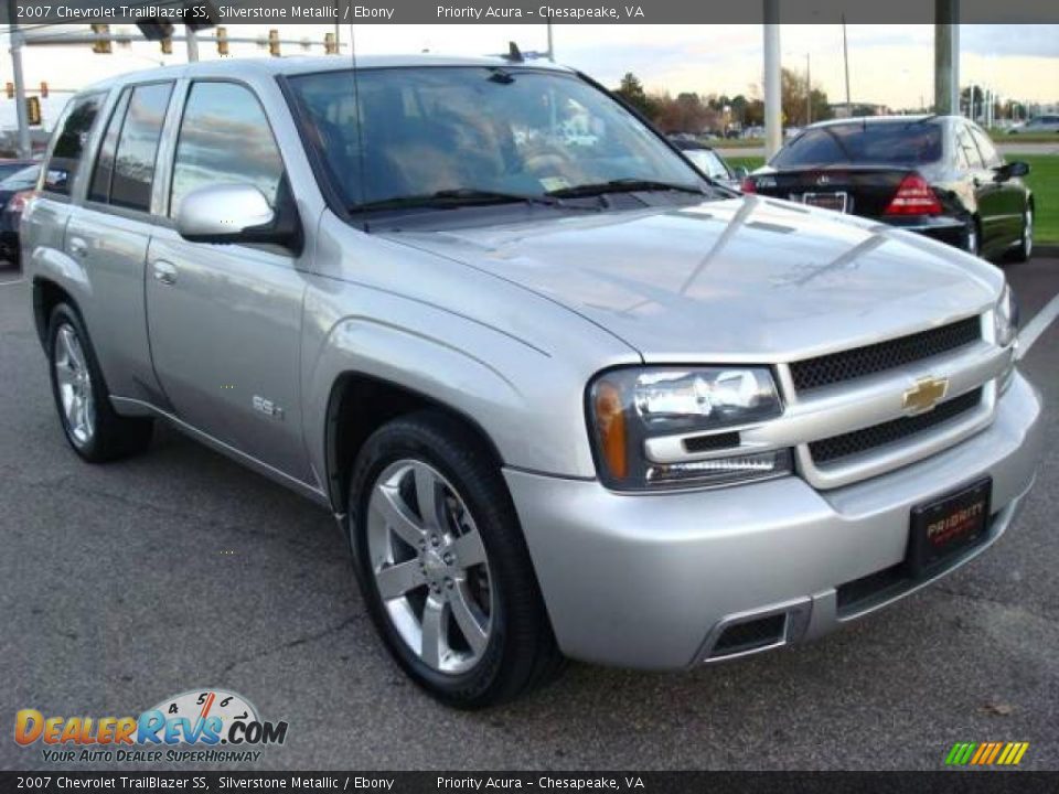2007 Chevrolet TrailBlazer SS Silverstone Metallic / Ebony Photo #8