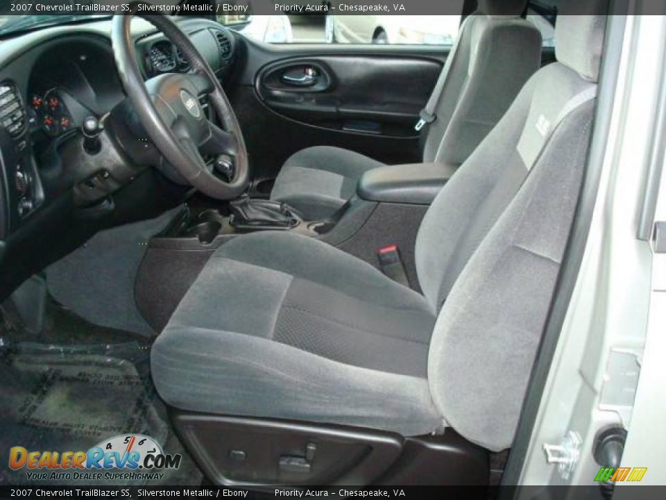2007 Chevrolet TrailBlazer SS Silverstone Metallic / Ebony Photo #10