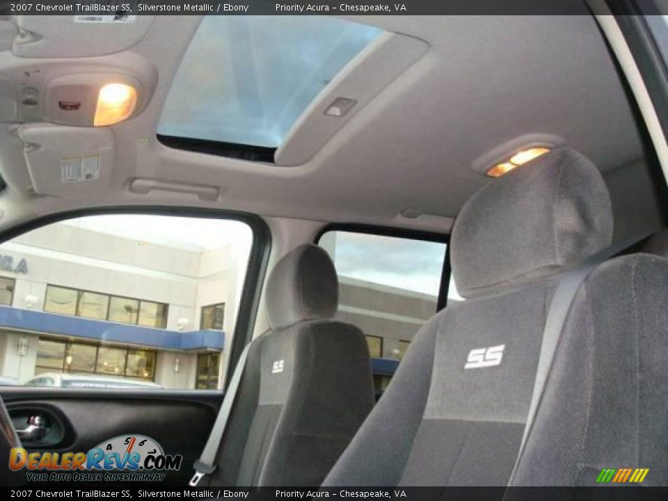 2007 Chevrolet TrailBlazer SS Silverstone Metallic / Ebony Photo #11