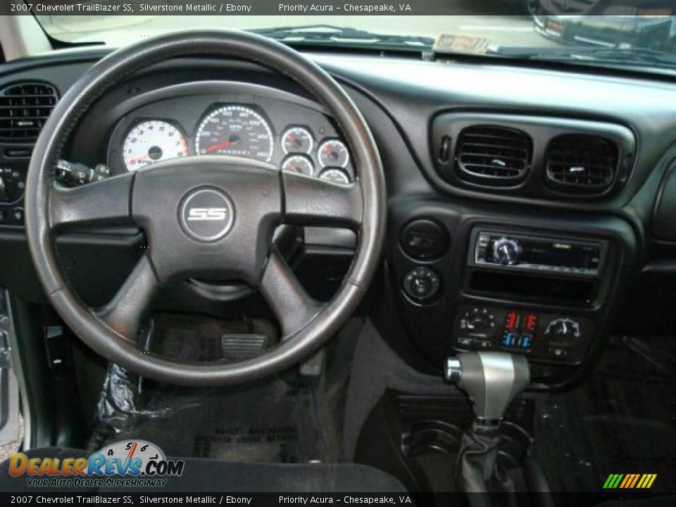 2007 Chevrolet TrailBlazer SS Silverstone Metallic / Ebony Photo #14