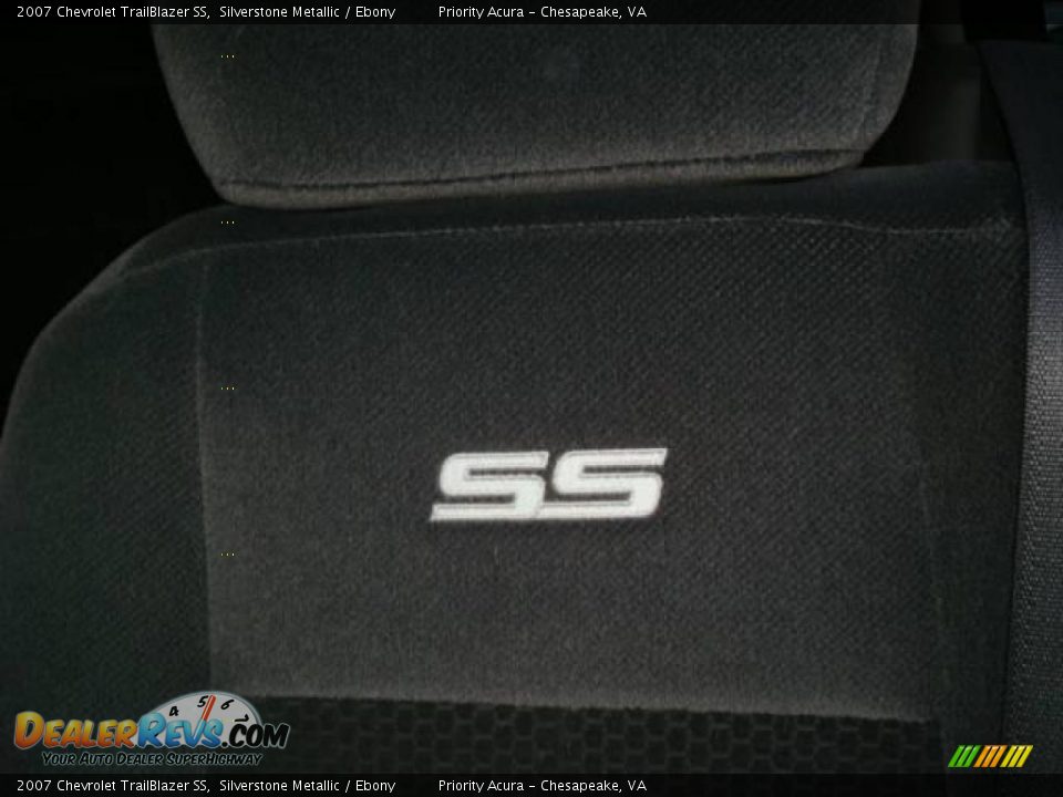 2007 Chevrolet TrailBlazer SS Silverstone Metallic / Ebony Photo #15