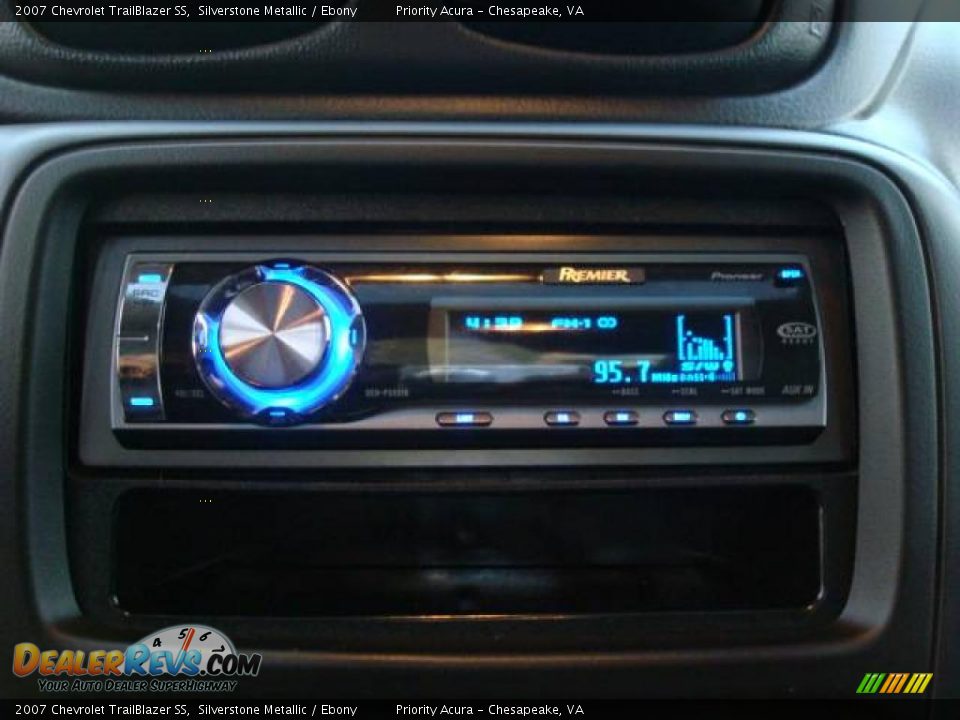 2007 Chevrolet TrailBlazer SS Silverstone Metallic / Ebony Photo #18