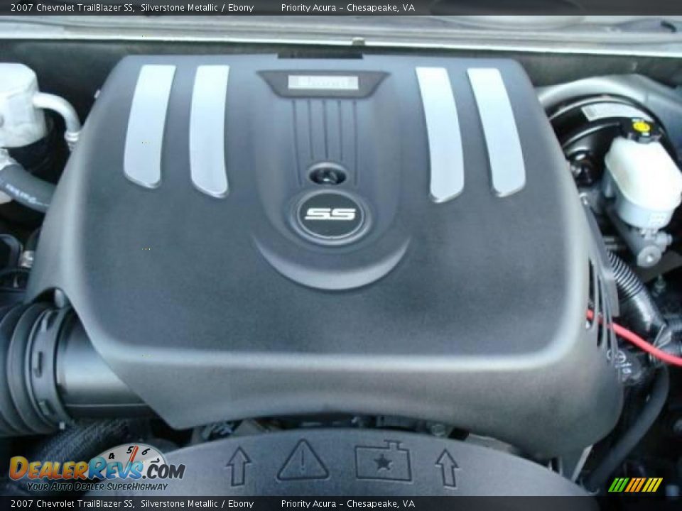 2007 Chevrolet TrailBlazer SS Silverstone Metallic / Ebony Photo #22