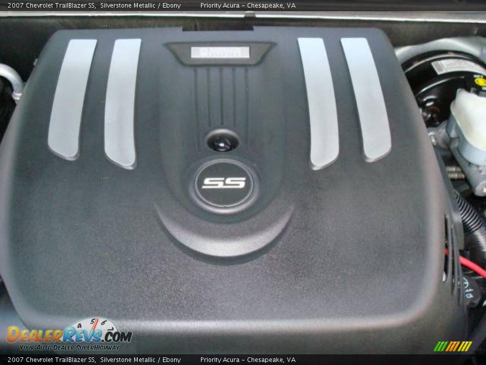 2007 Chevrolet TrailBlazer SS Silverstone Metallic / Ebony Photo #23
