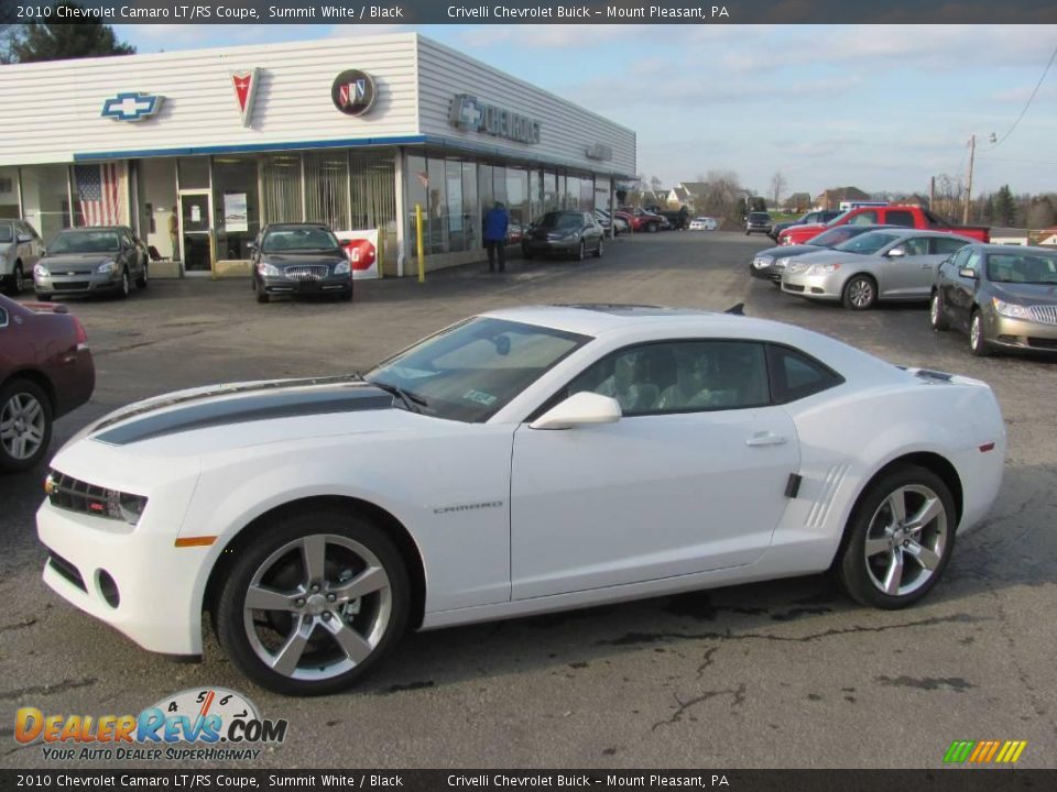 2010 Chevrolet Camaro LT/RS Coupe Summit White / Black Photo #1
