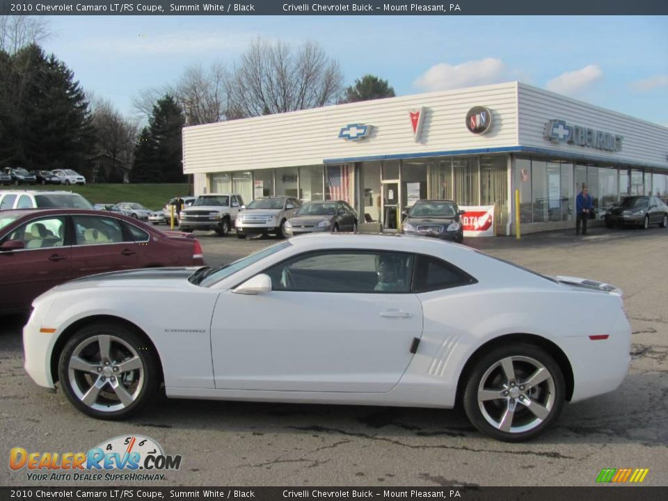 2010 Chevrolet Camaro LT/RS Coupe Summit White / Black Photo #2