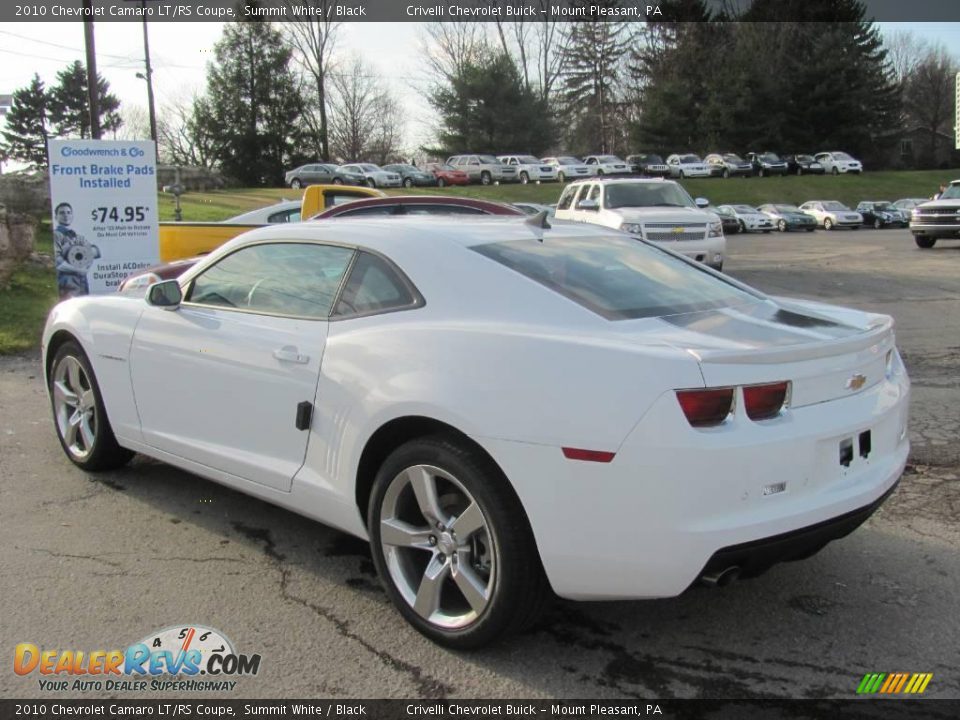 2010 Chevrolet Camaro LT/RS Coupe Summit White / Black Photo #3
